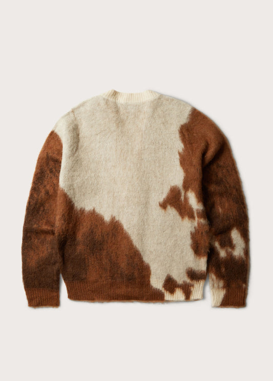 Horse Knit Cardigan | Brown