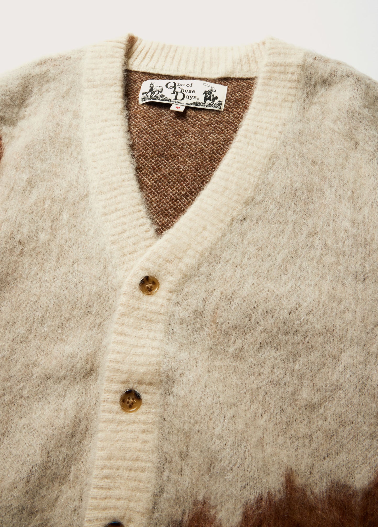 Horse Knit Cardigan | Brown