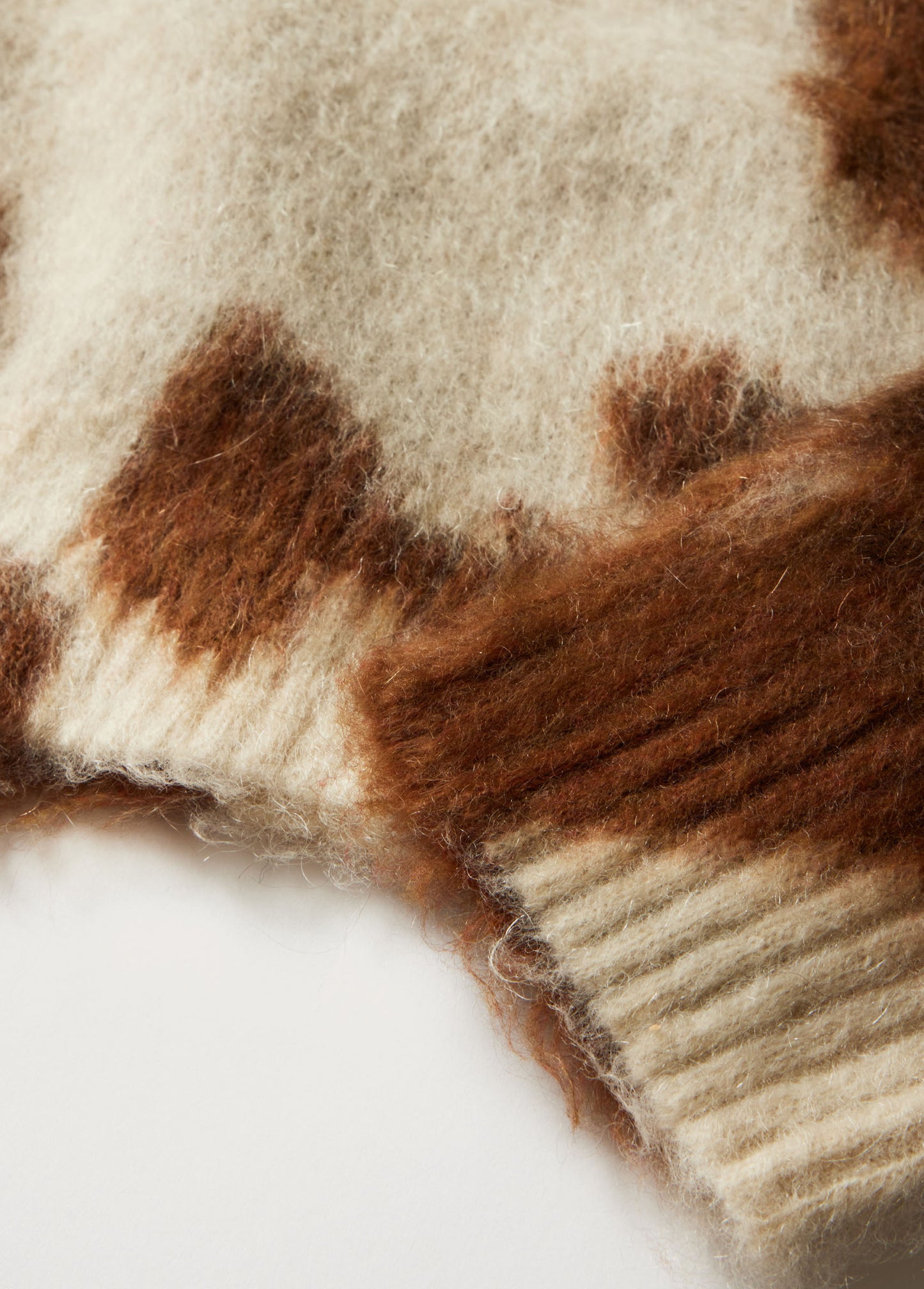 Horse Knit Cardigan | Brown