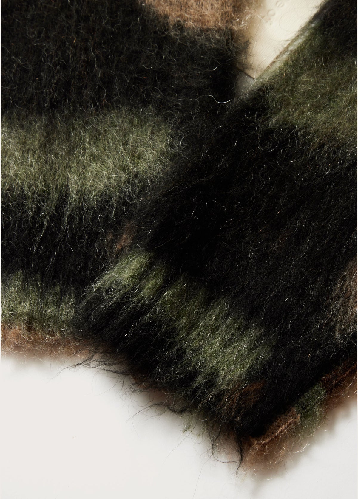 Camo Mohair Knit Sweater | Camo
