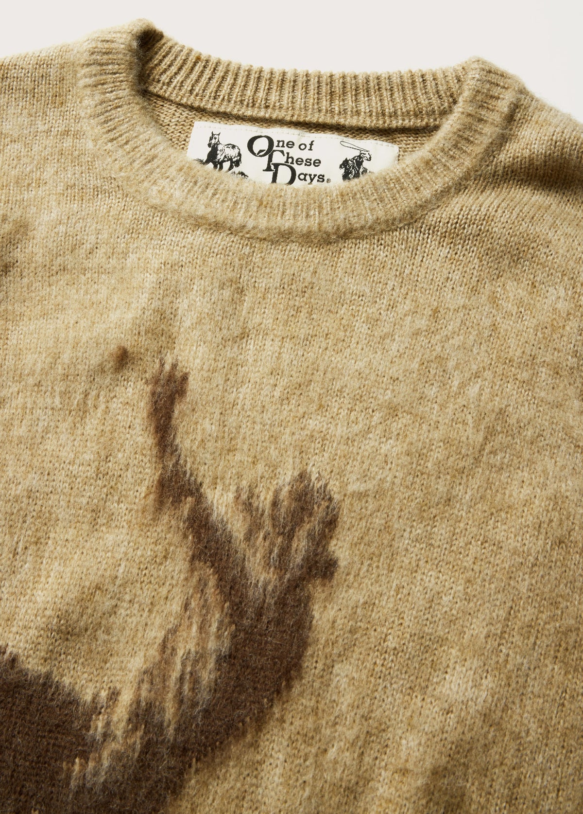Cowboy Knit Sweater | Brown
