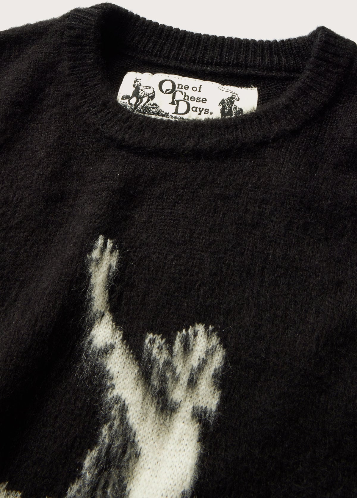 Cowboy Knit Sweater | Black