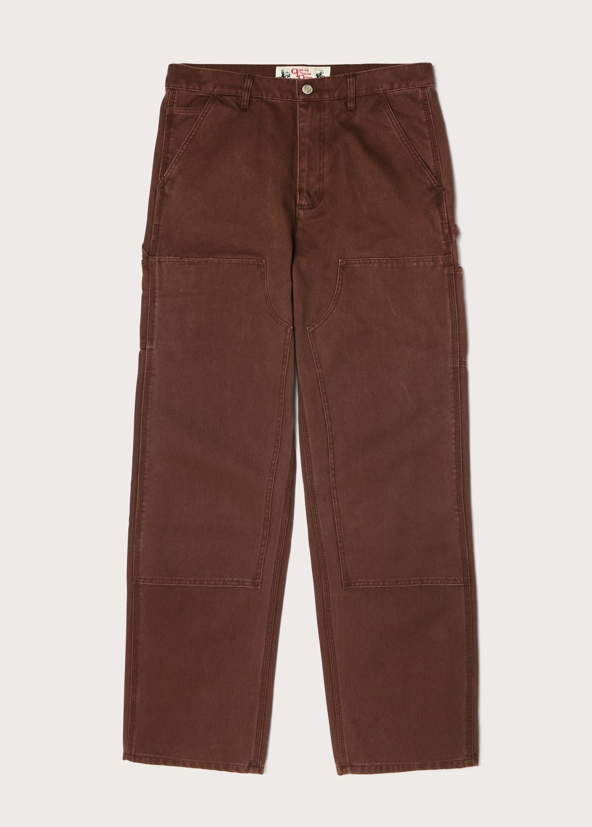 Double Knee Pant | Brown