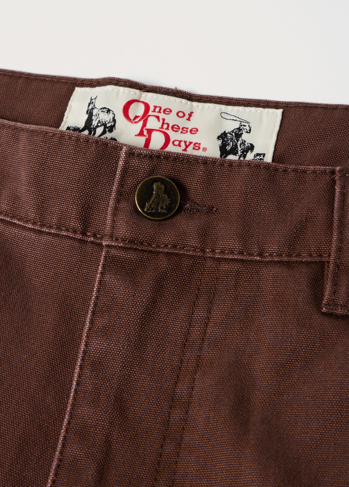 Double Knee Pant | Brown