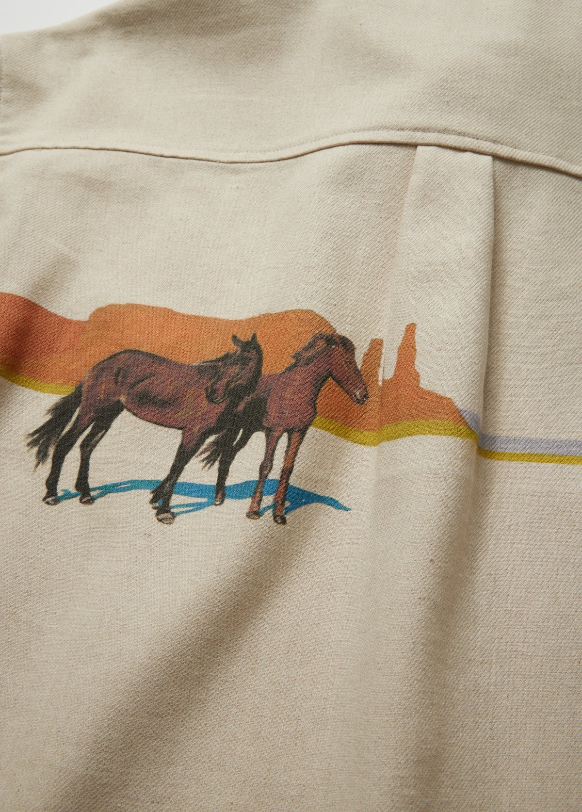 Seems To Go That Way Button Up Shirt | Oatmeal