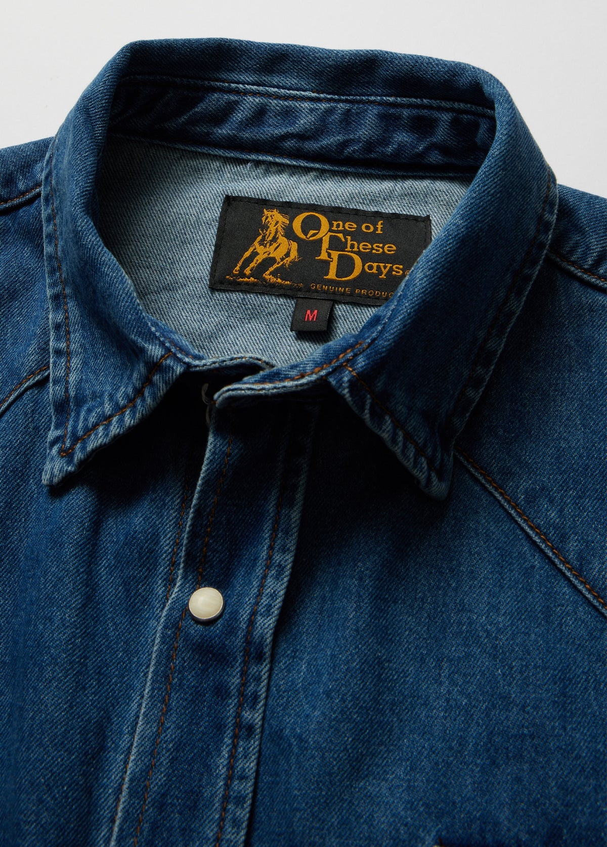 Western Shirt | Blue Denim