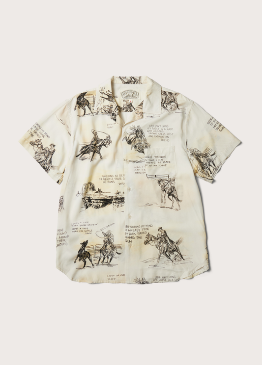 Best of My Time Camp Shirt | Natural