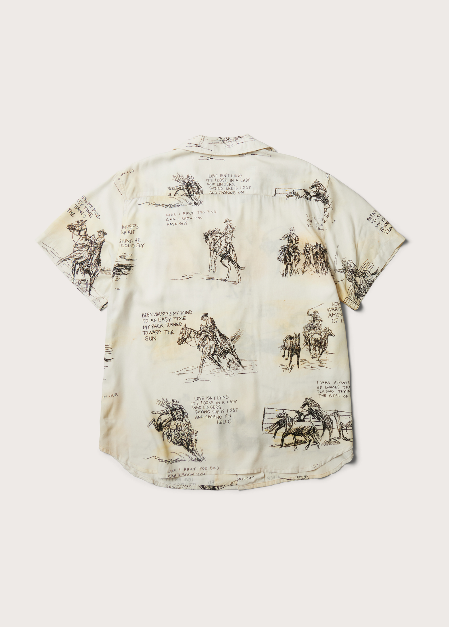 Best of My Time Camp Shirt | Natural
