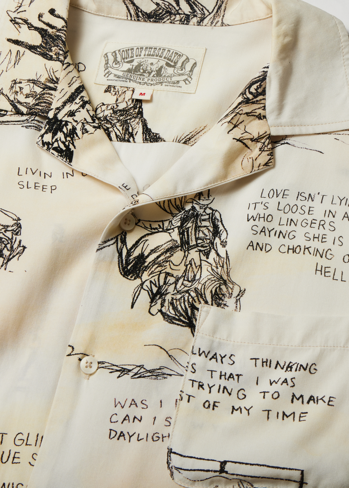 Best of My Time Camp Shirt | Natural