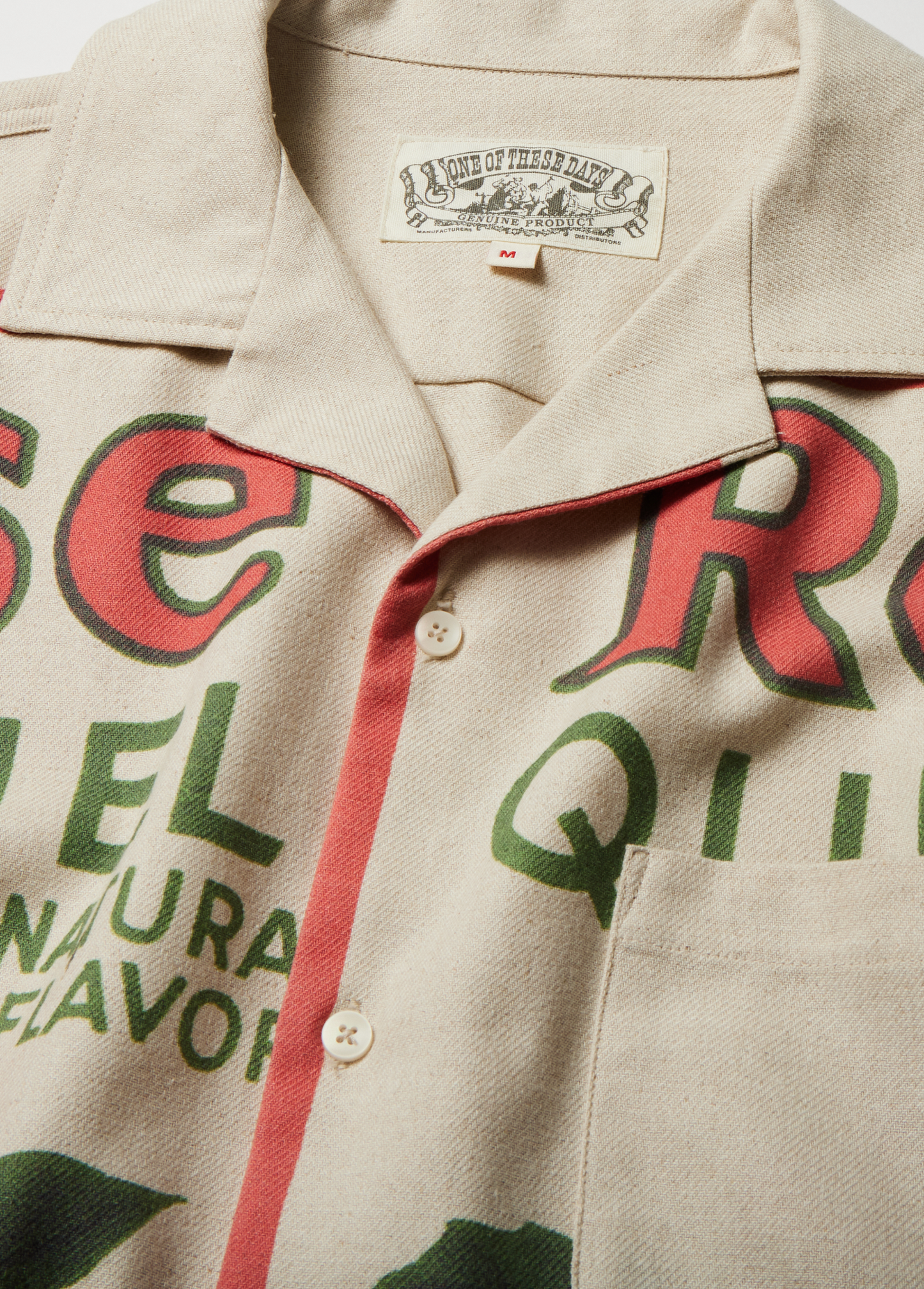 Natural Flavor Camp Shirt | Natural