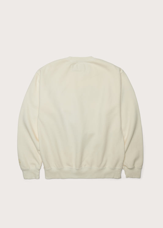 Anyhow Crewneck Sweatshirt | Bone