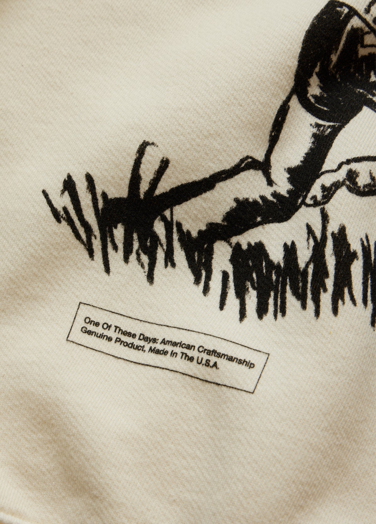 Anyhow Crewneck Sweatshirt | Bone