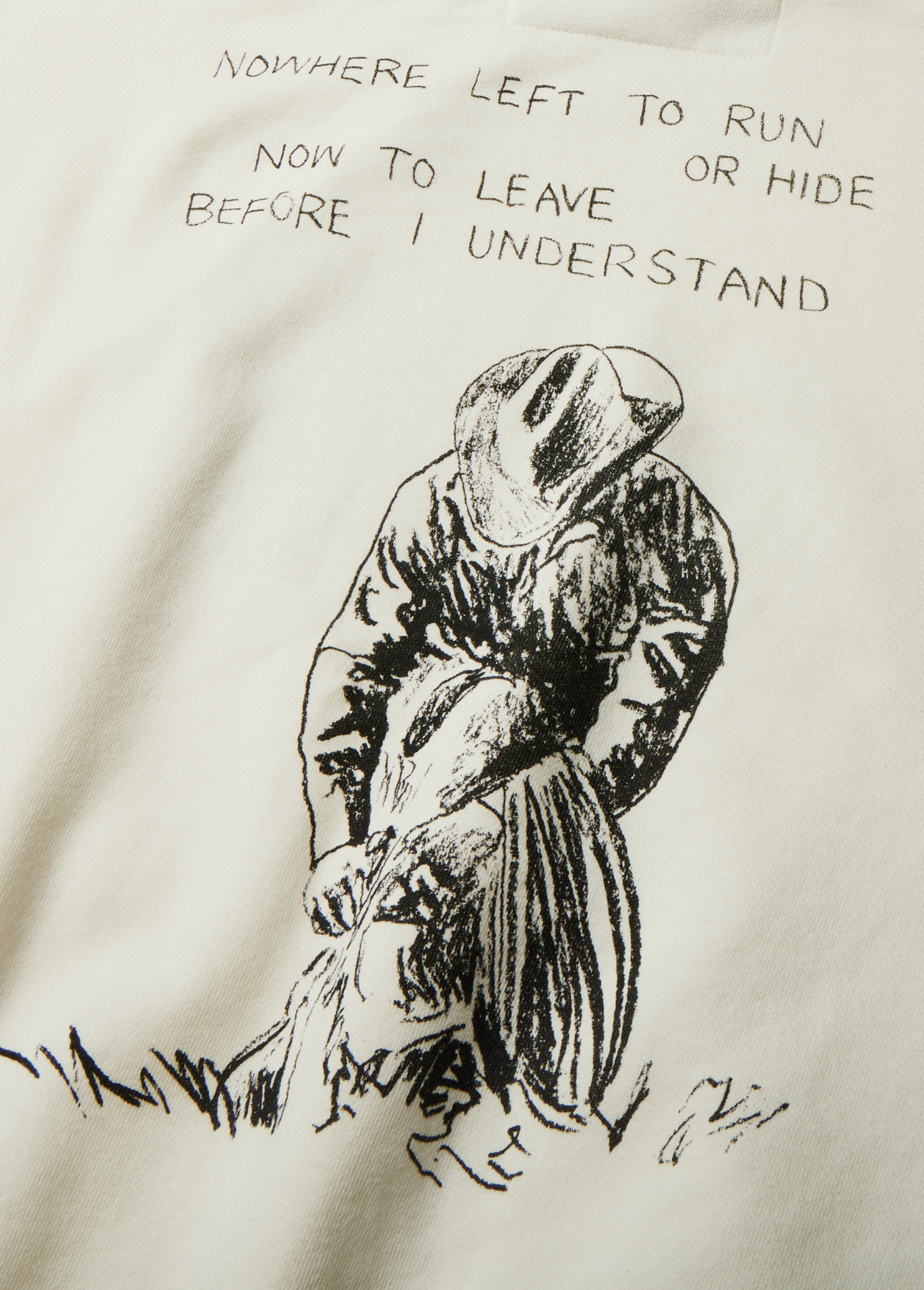 Return Again Hooded Sweatshirt | Bone
