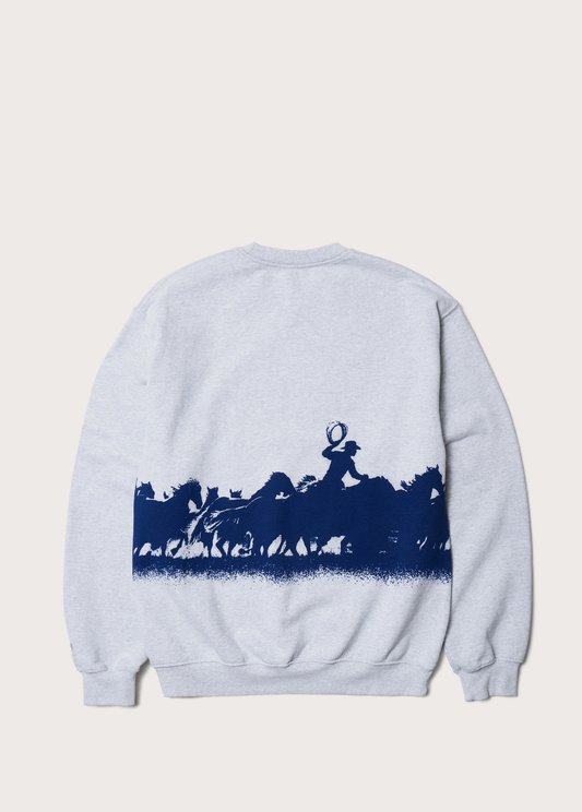 Driftin' Back Again Crewneck Sweatshirt | Heather Grey