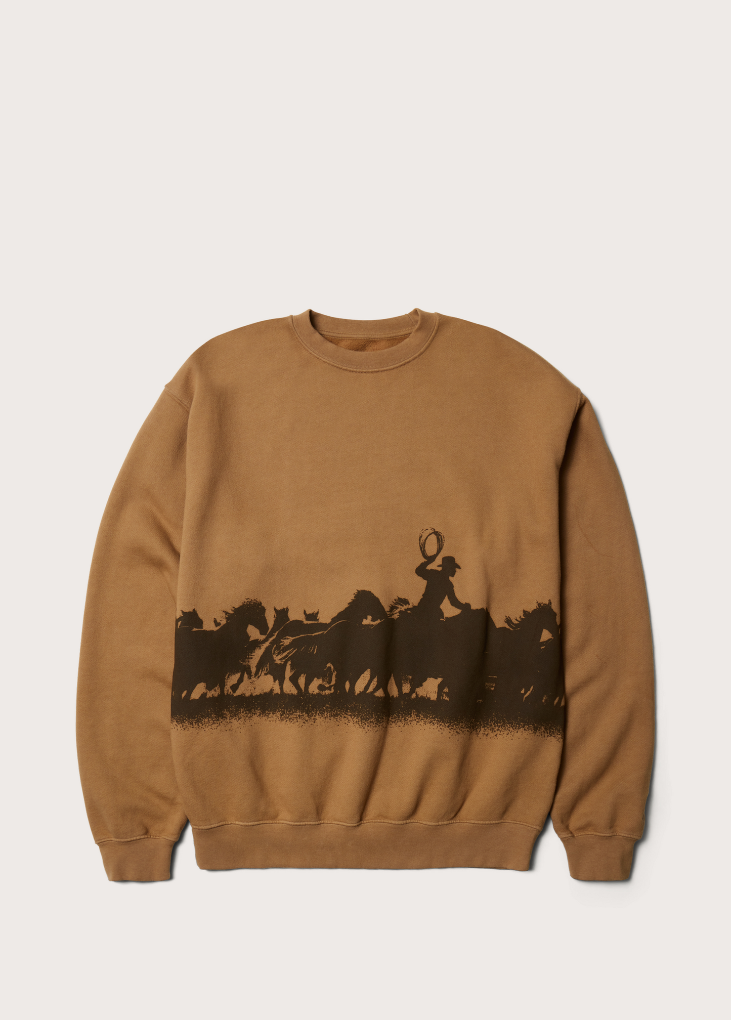 Driftin' Back Again Crewneck Sweatshirt | Light Brown