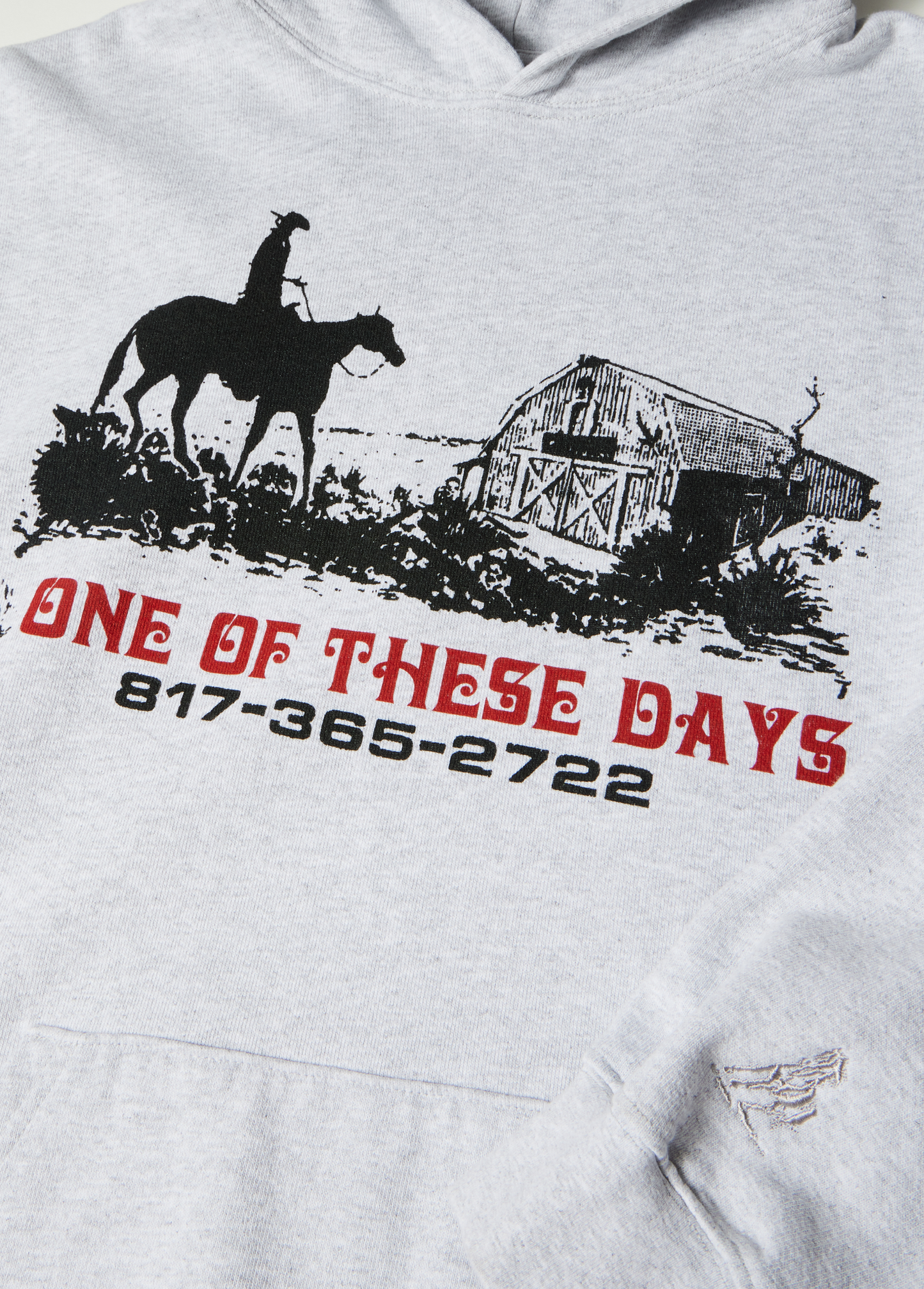 Trail of Dust Hooded Sweatshirt | Heather Grey