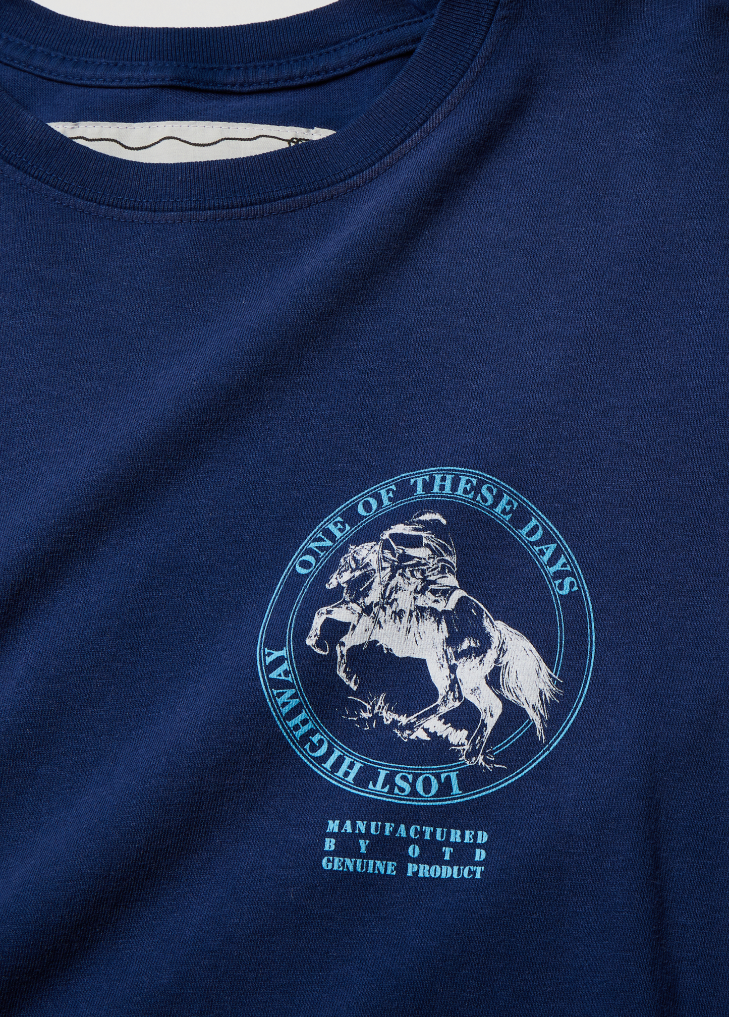 Milling CO Long Sleeve T-Shirt | Sun Faded Navy