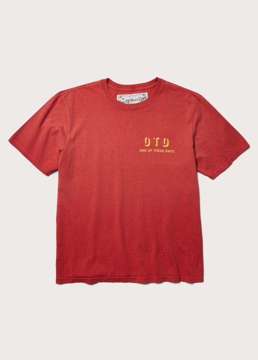 OTD Corporation T-Shirt | Sun Faded Red