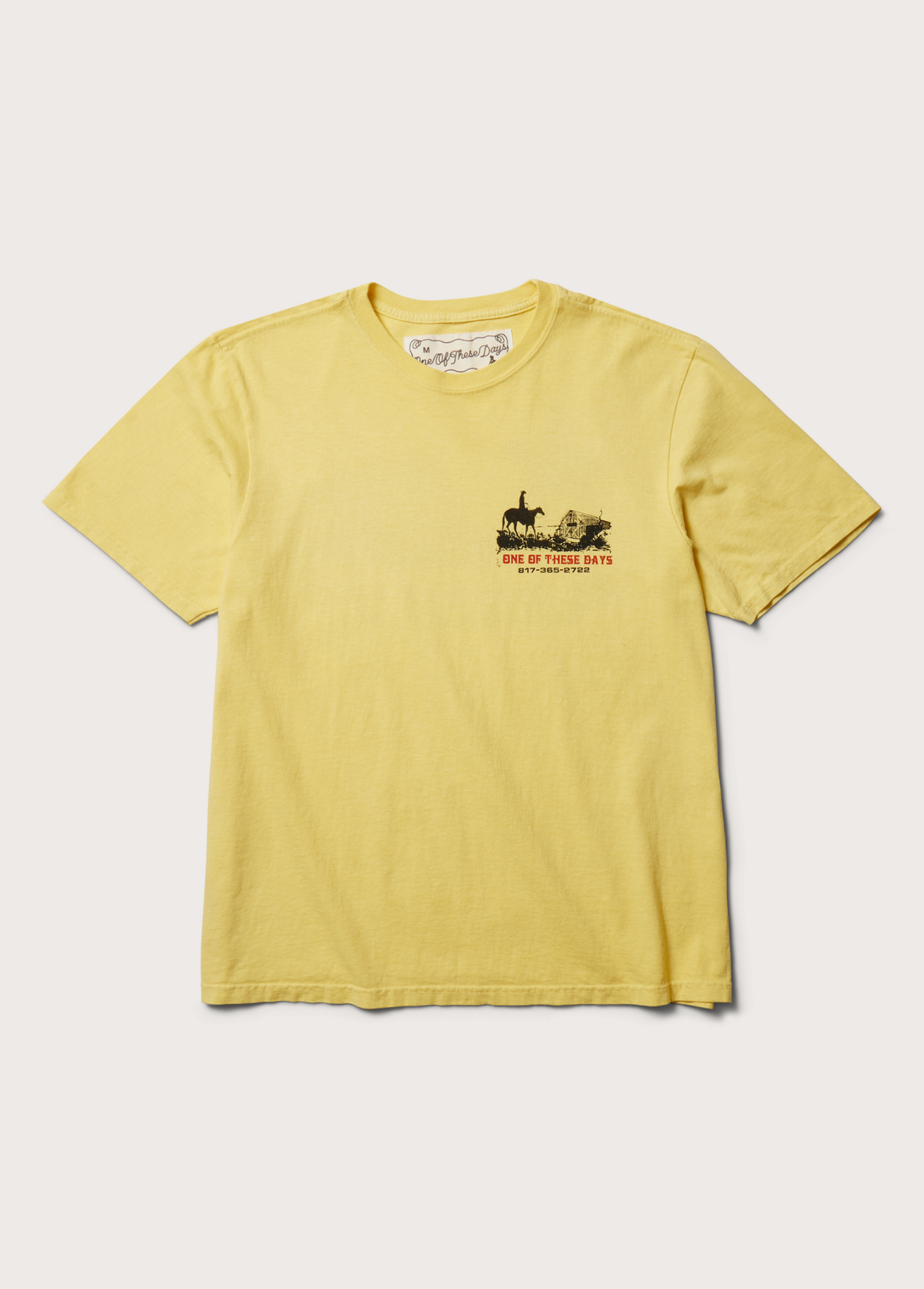 Trail of Dust T-Shirt | Summer Yellow