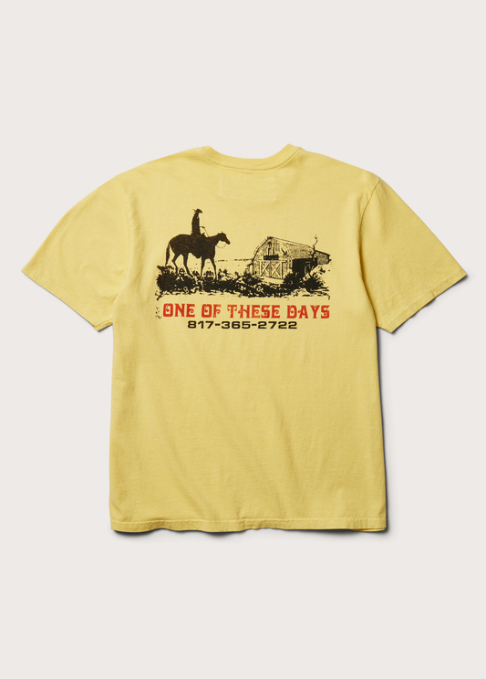 Trail of Dust T-Shirt | Summer Yellow