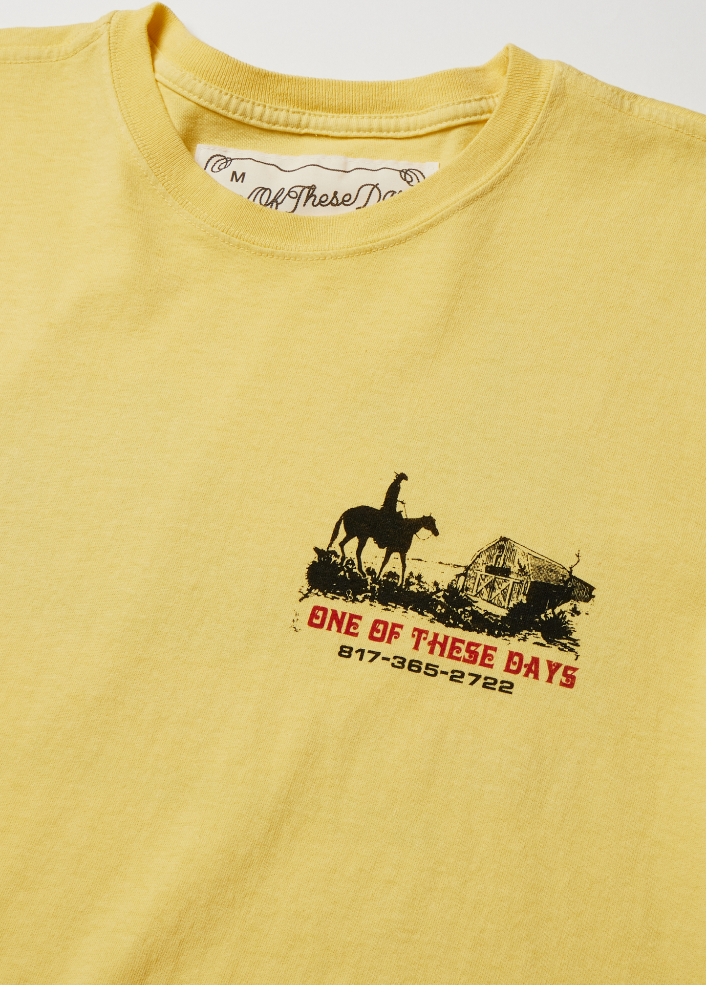 Trail of Dust T-Shirt | Summer Yellow