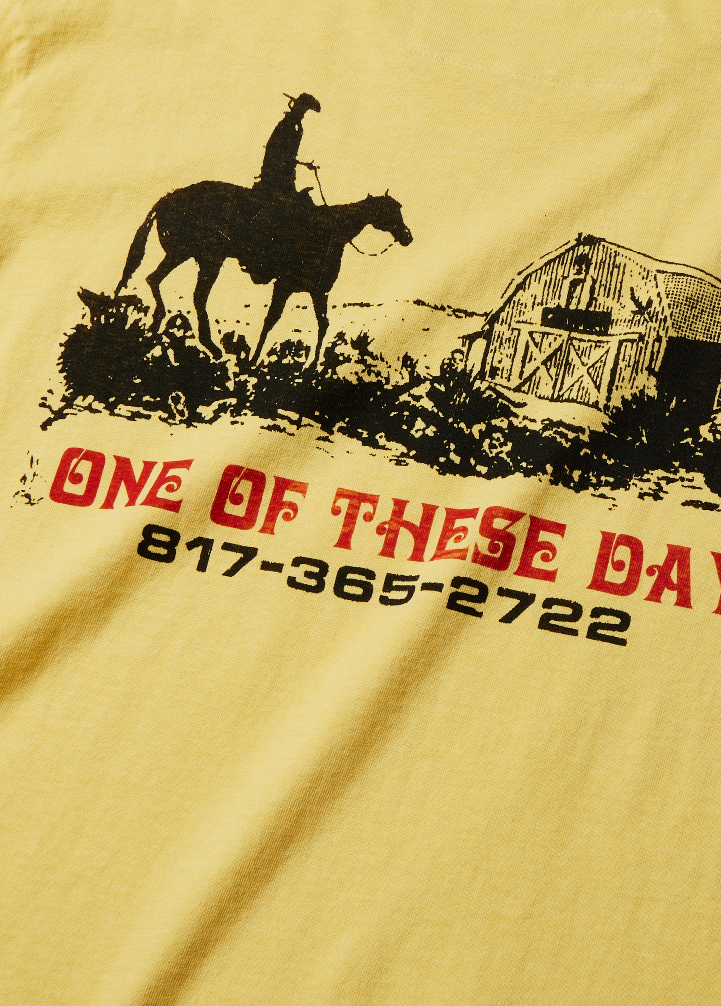 Trail of Dust T-Shirt | Summer Yellow
