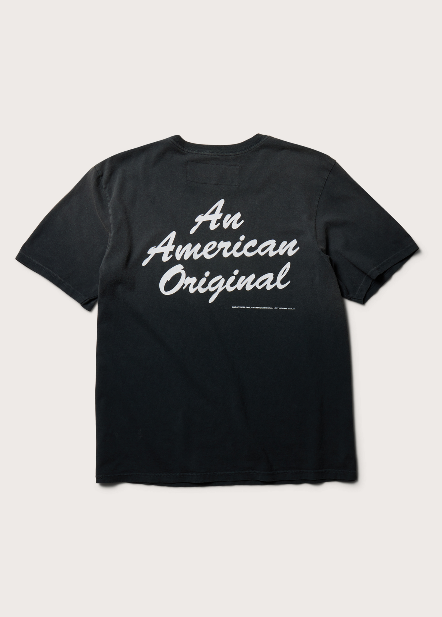 An American Original T-Shirt | Sun Faded Black