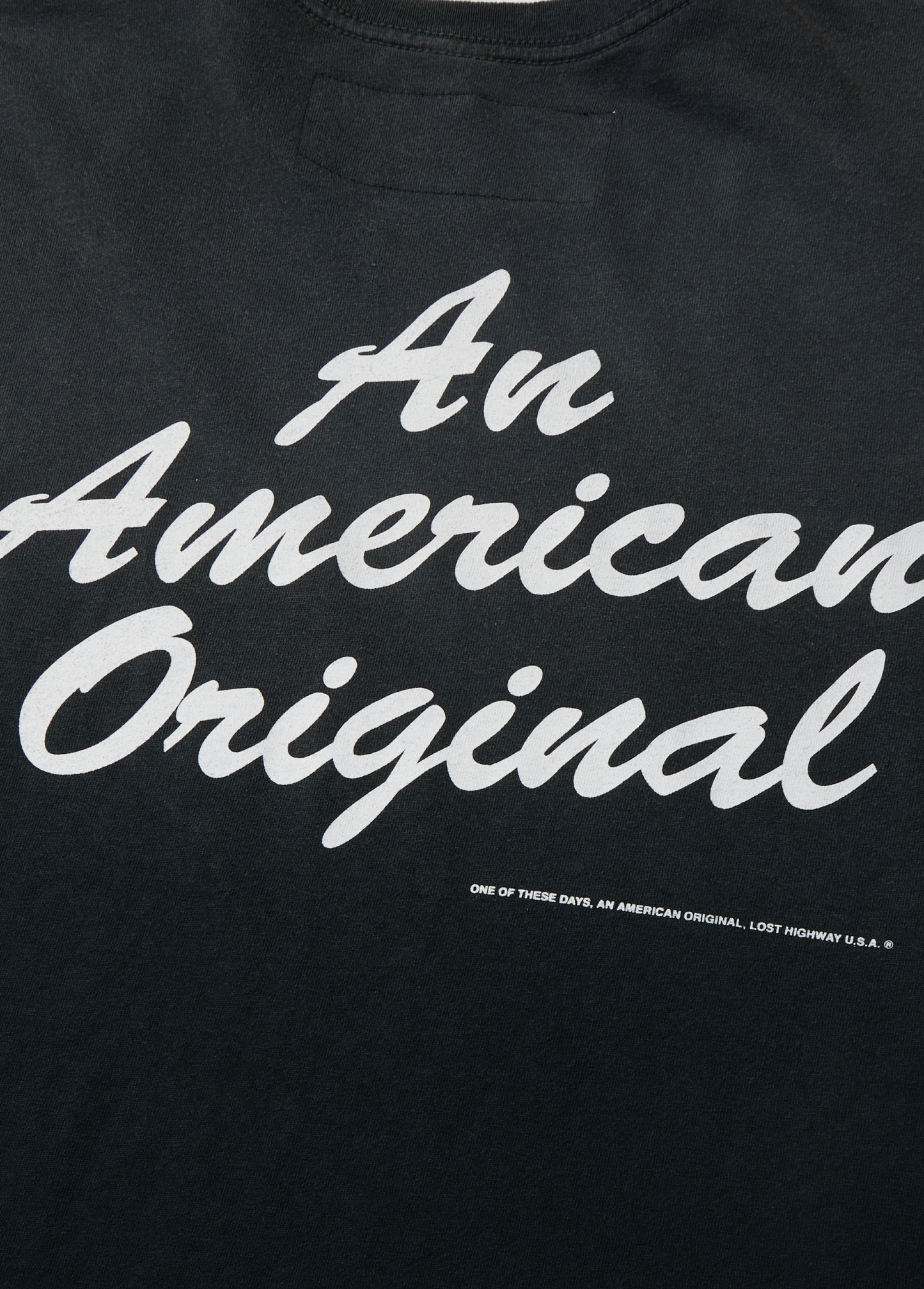 An American Original T-Shirt | Sun Faded Black