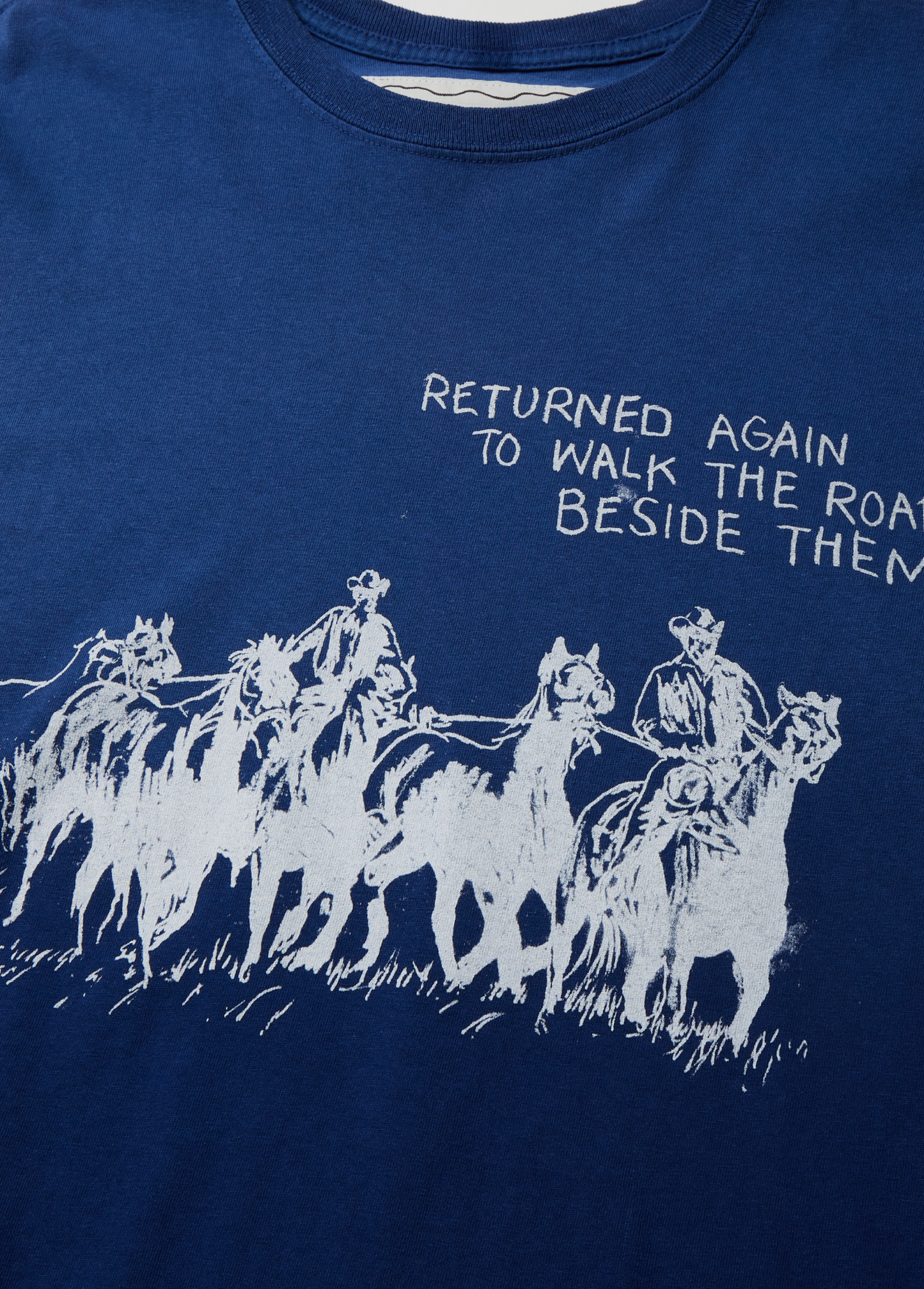 Return Again T-Shirt | Sun Faded Navy