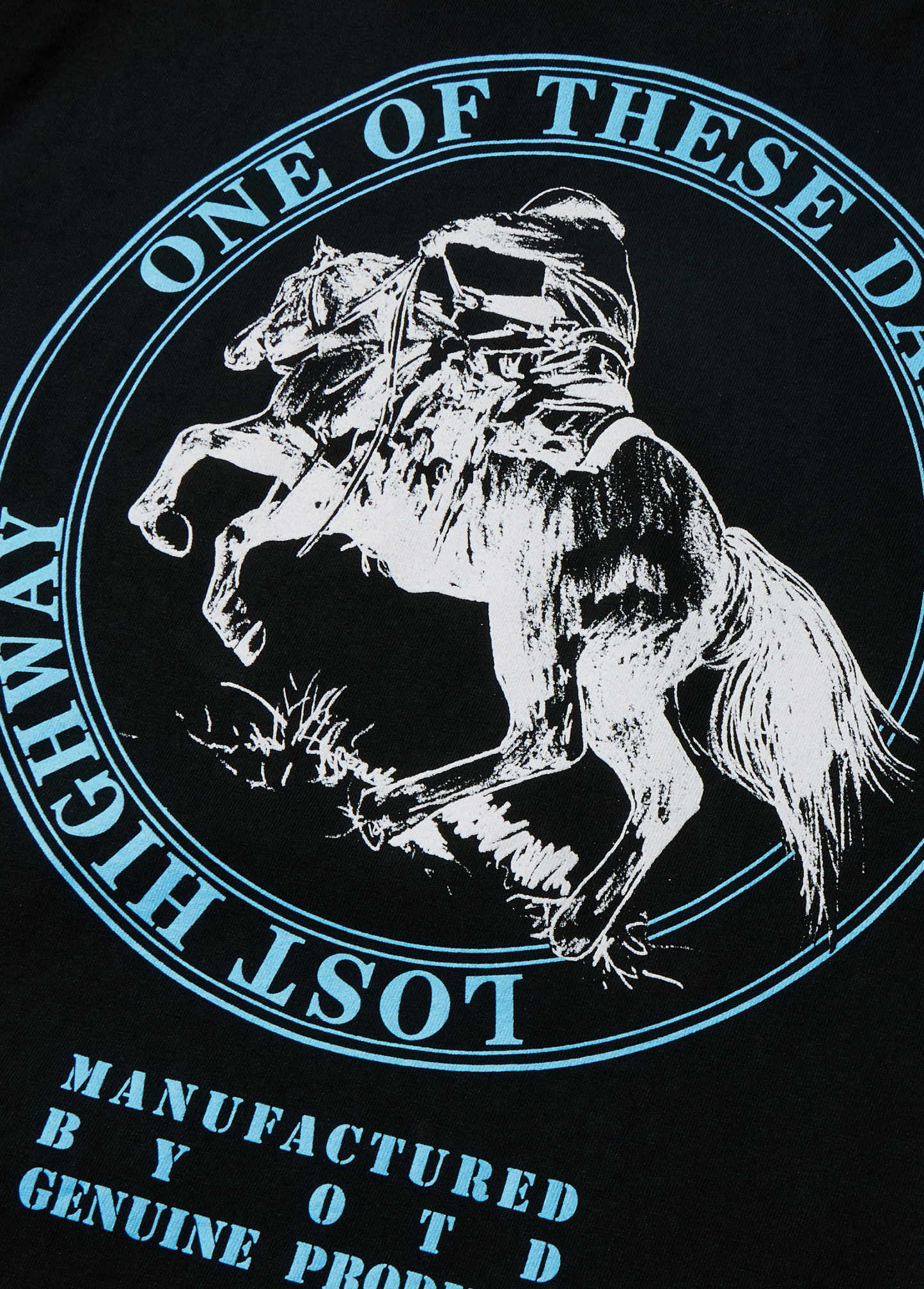 Milling CO T-Shirt | Washed Black