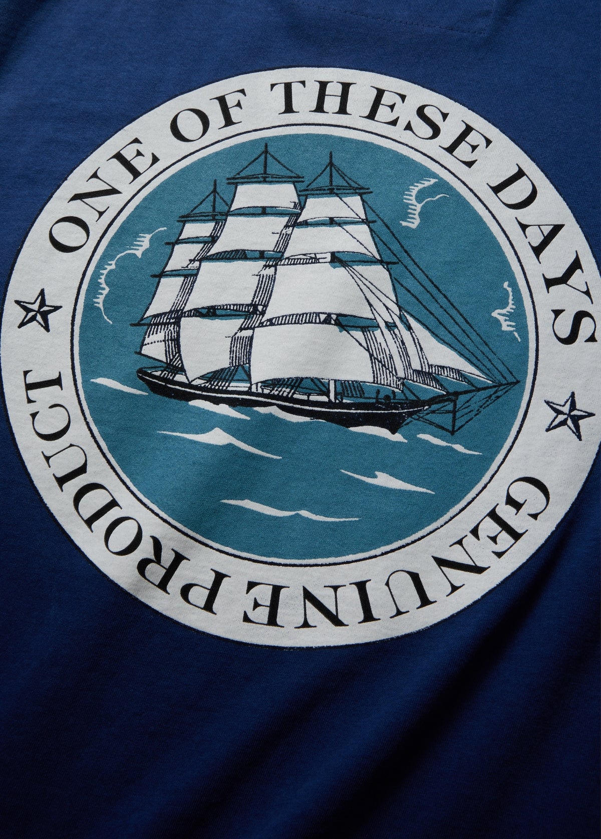 Ship of Fools T-Shirt | Sun Faded Navy