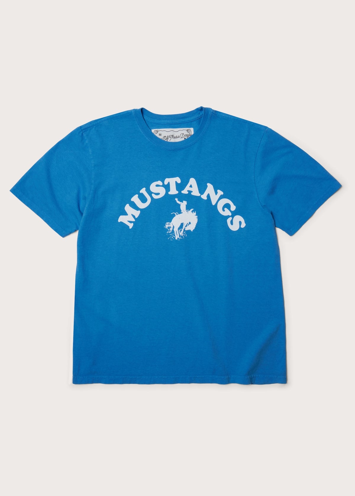 Good Luck Mustangs T-Shirt | Royal Blue