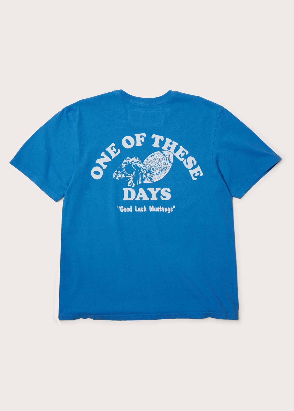 Good Luck Mustangs T-Shirt | Royal Blue