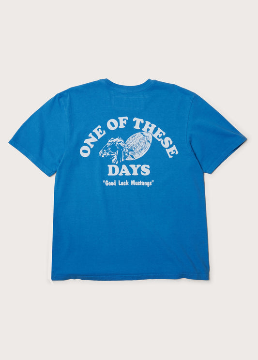 Good Luck Mustangs T-Shirt | Royal Blue