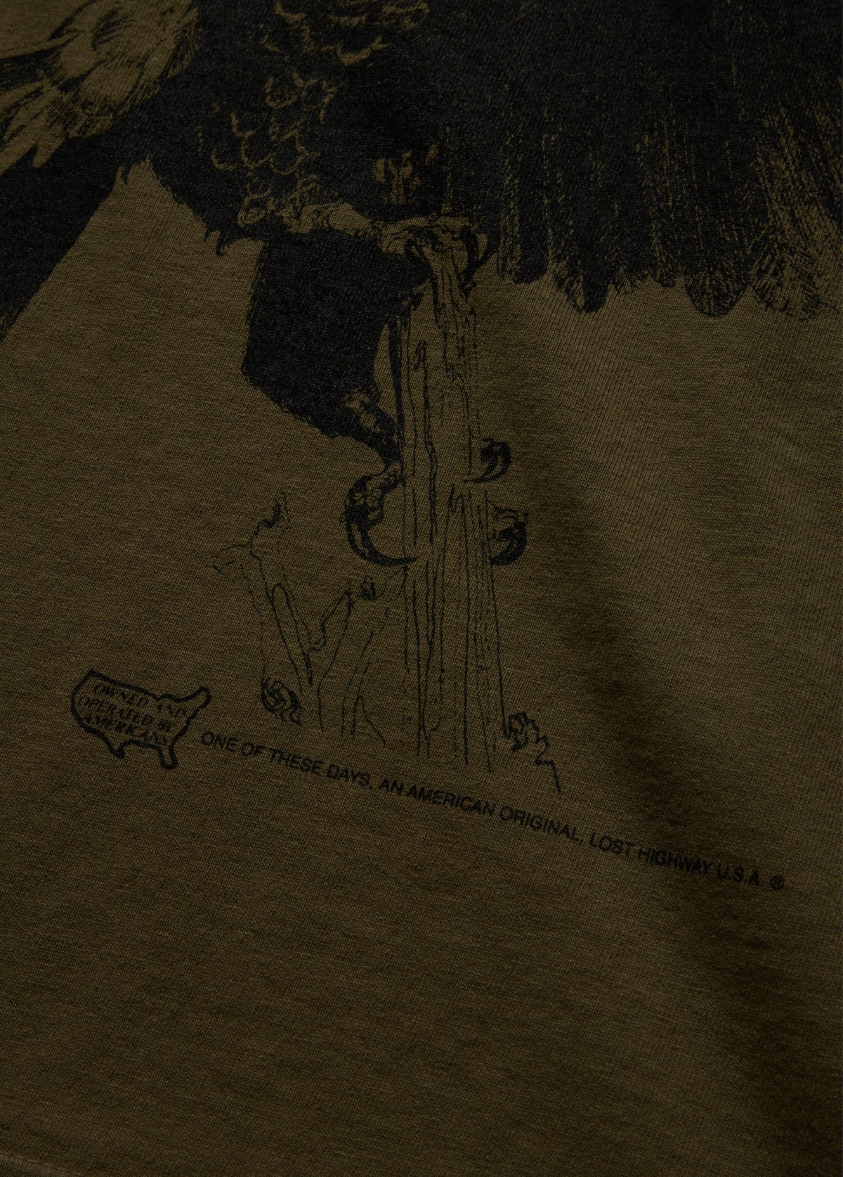 Owned And Operated T-Shirt | Army Green