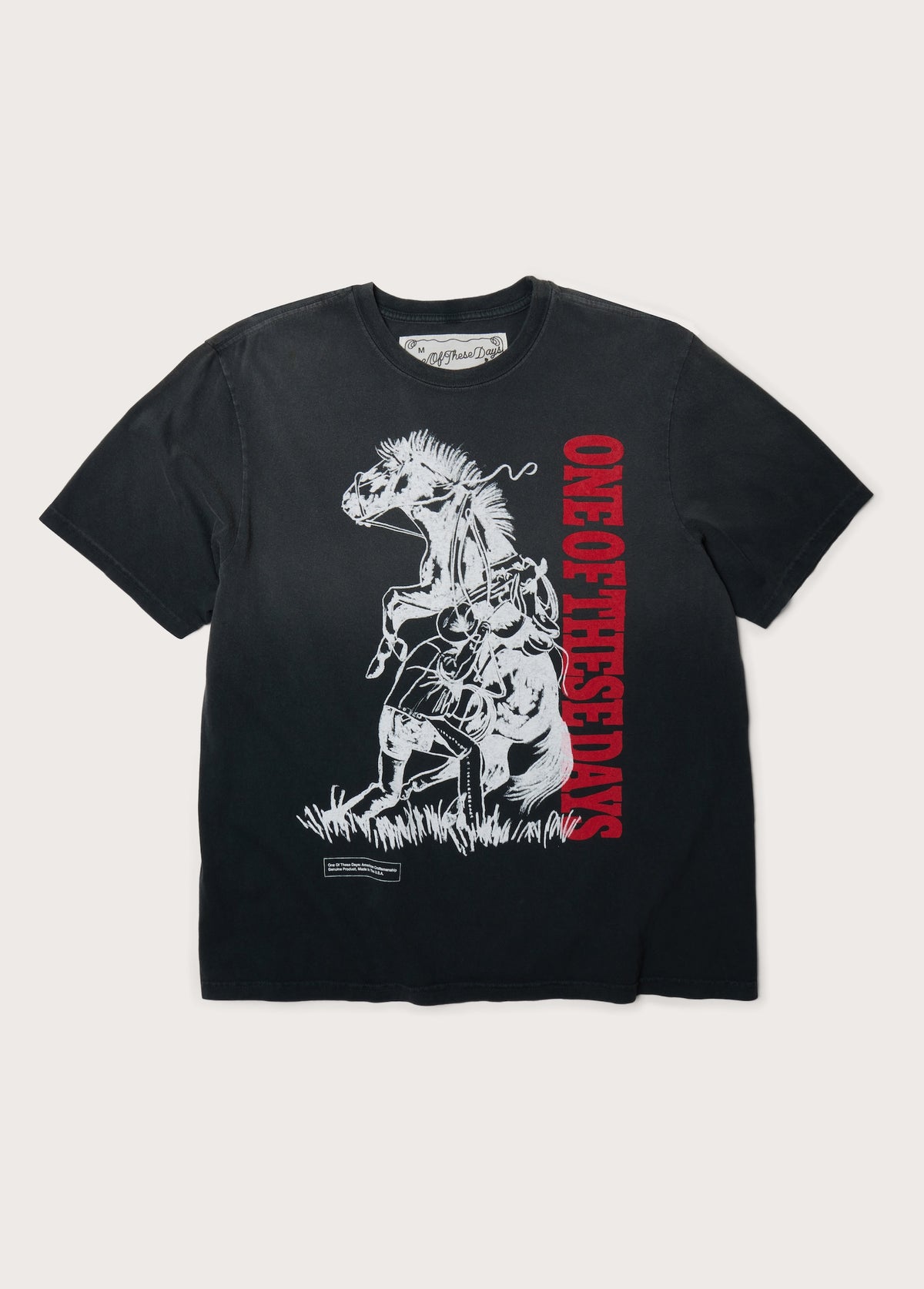Anyhow T-Shirt | Sun Faded Black