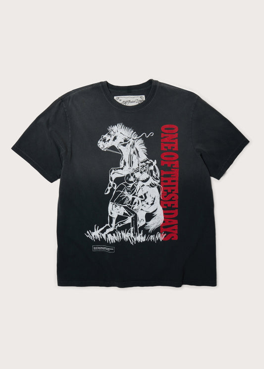 Anyhow T-Shirt | Sun Faded Black