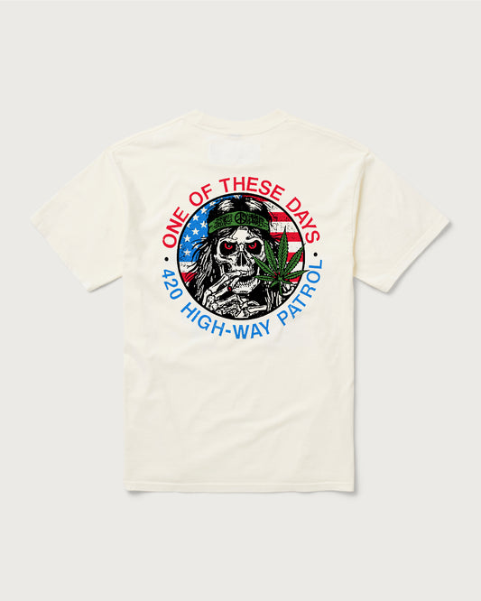 Highway Patrol T-Shirt | Bone