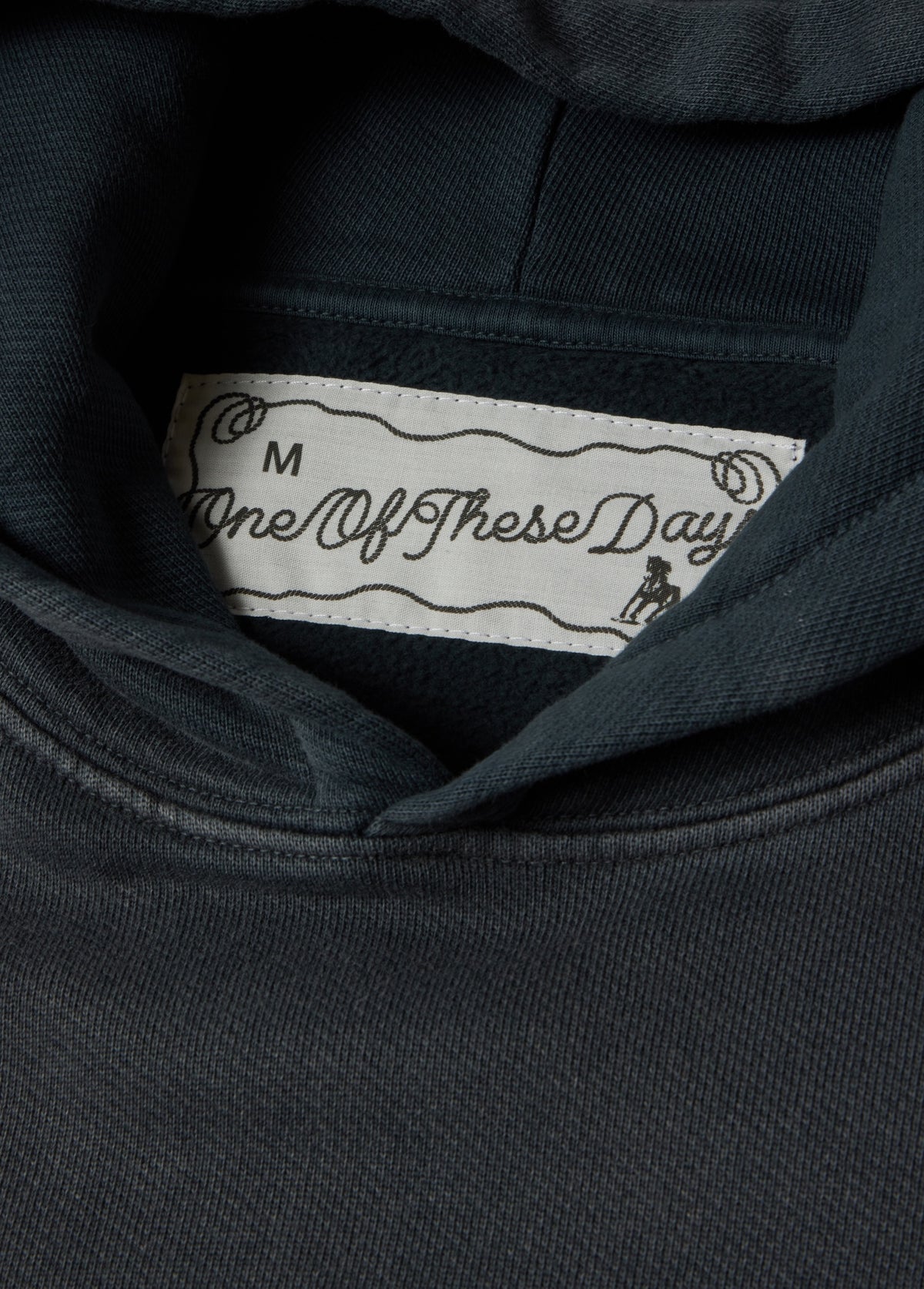 OTD Stacked Hooded Sweatshirt | Sun Faded Black