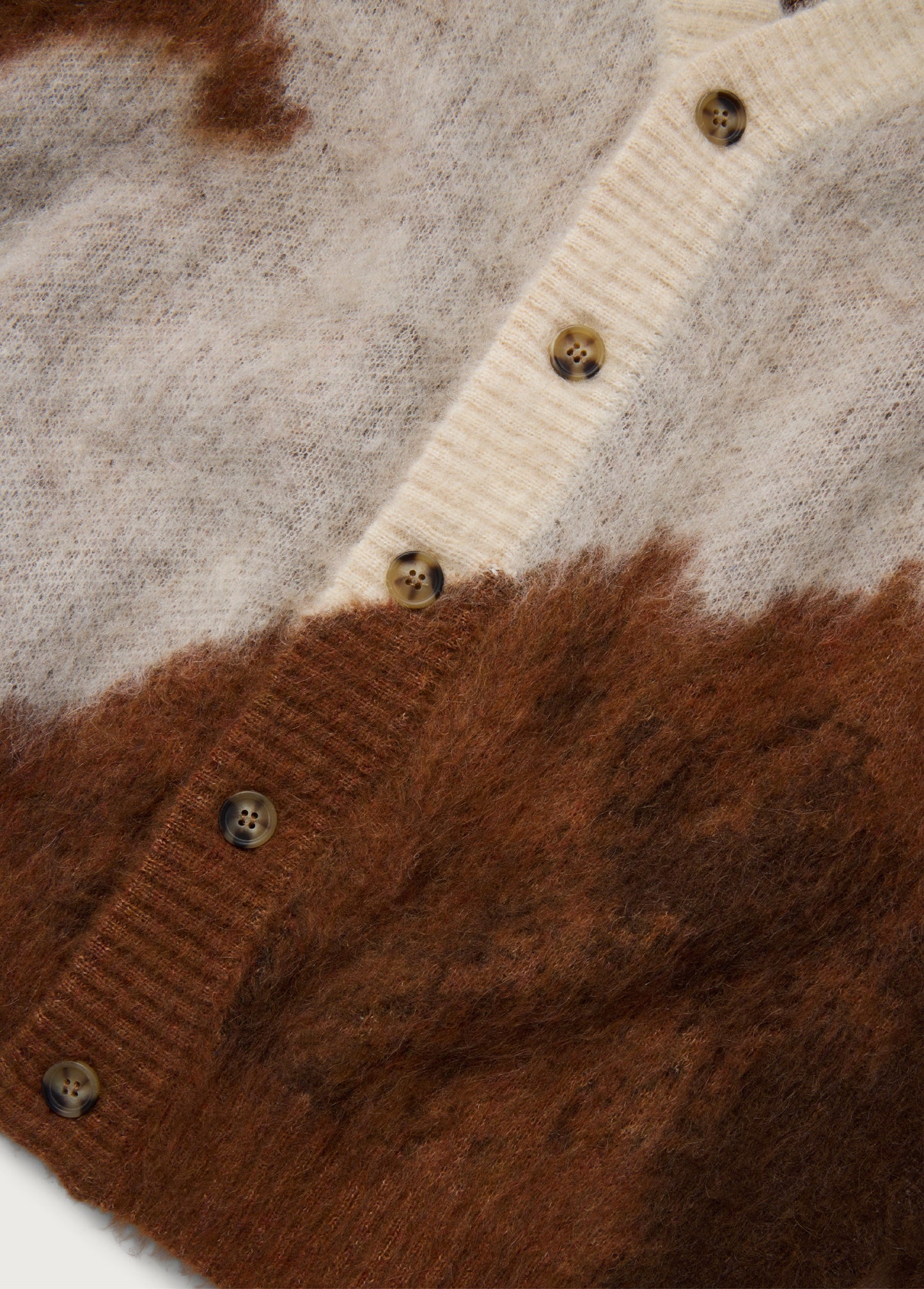 Horse Knit Cardigan | Brown