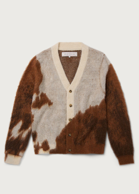 Horse Knit Cardigan | Brown