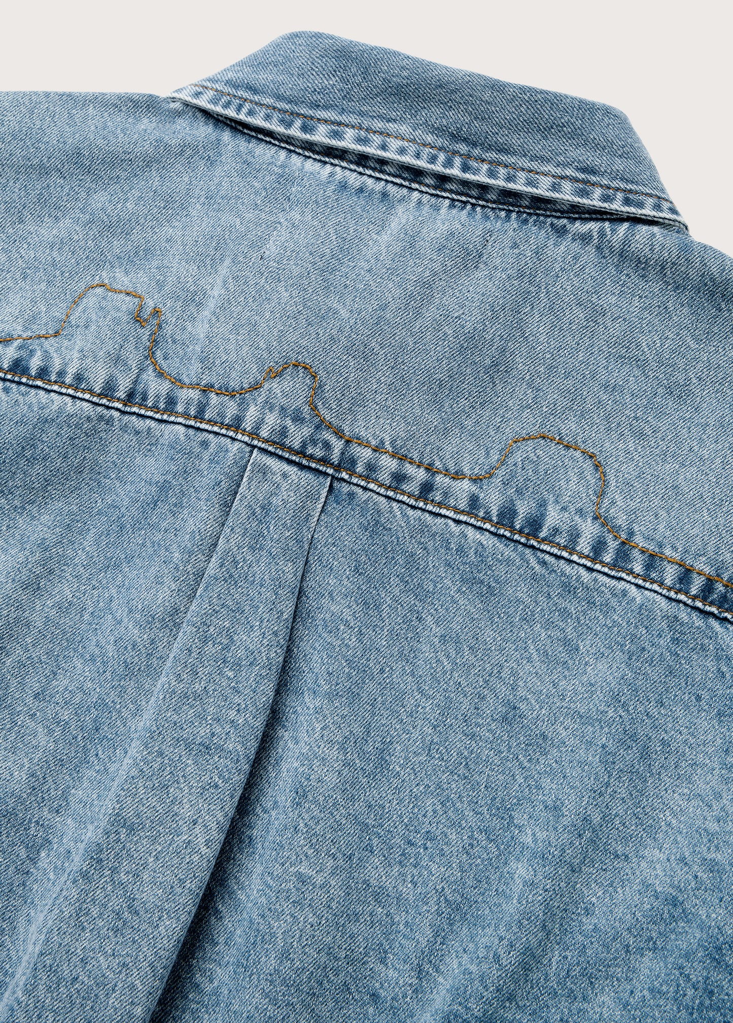 Denim Button Down Shirt | Indigo
