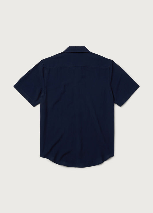 Into The Distance Camp Shirt | Navy