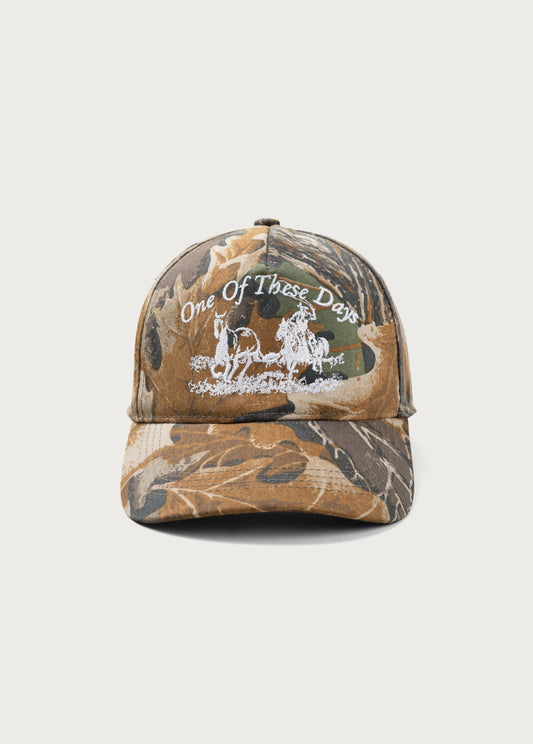 Just For A Moment 5 Panel Hat | Camo