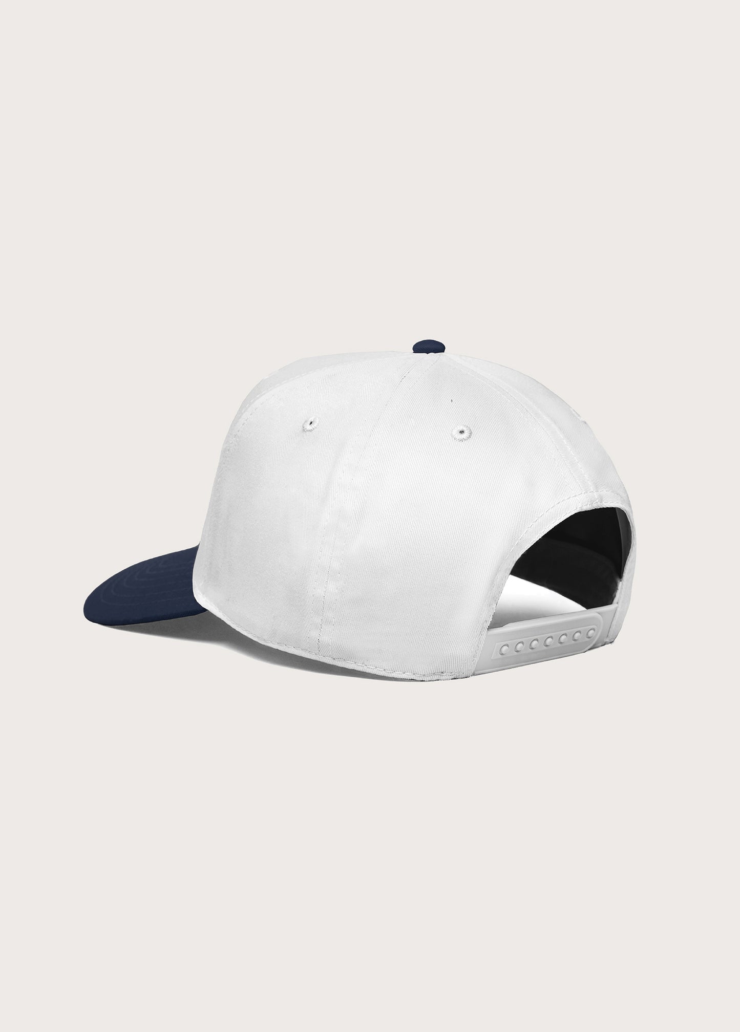 Just For A Moment 5 Panel Hat | White/Navy