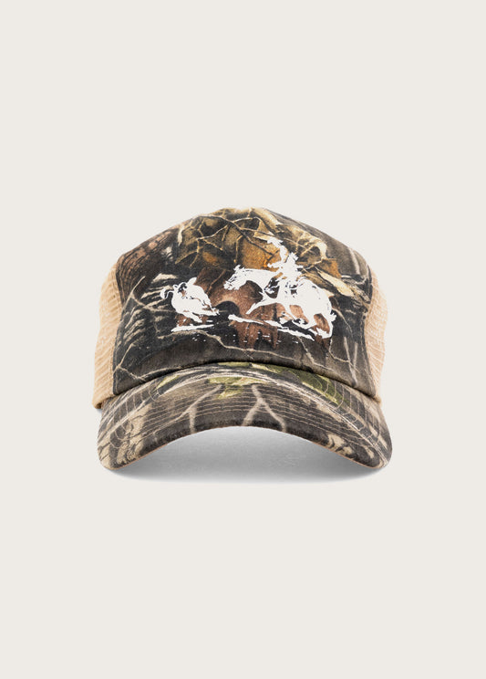 Round Up Trucker Hat | Camo