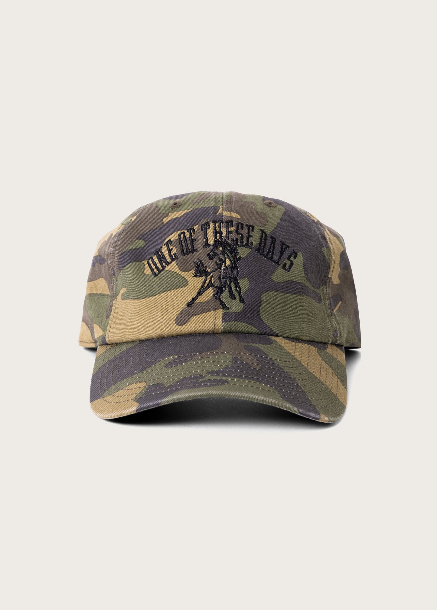 Mustang Athletics 6 Panel Hat | Camo