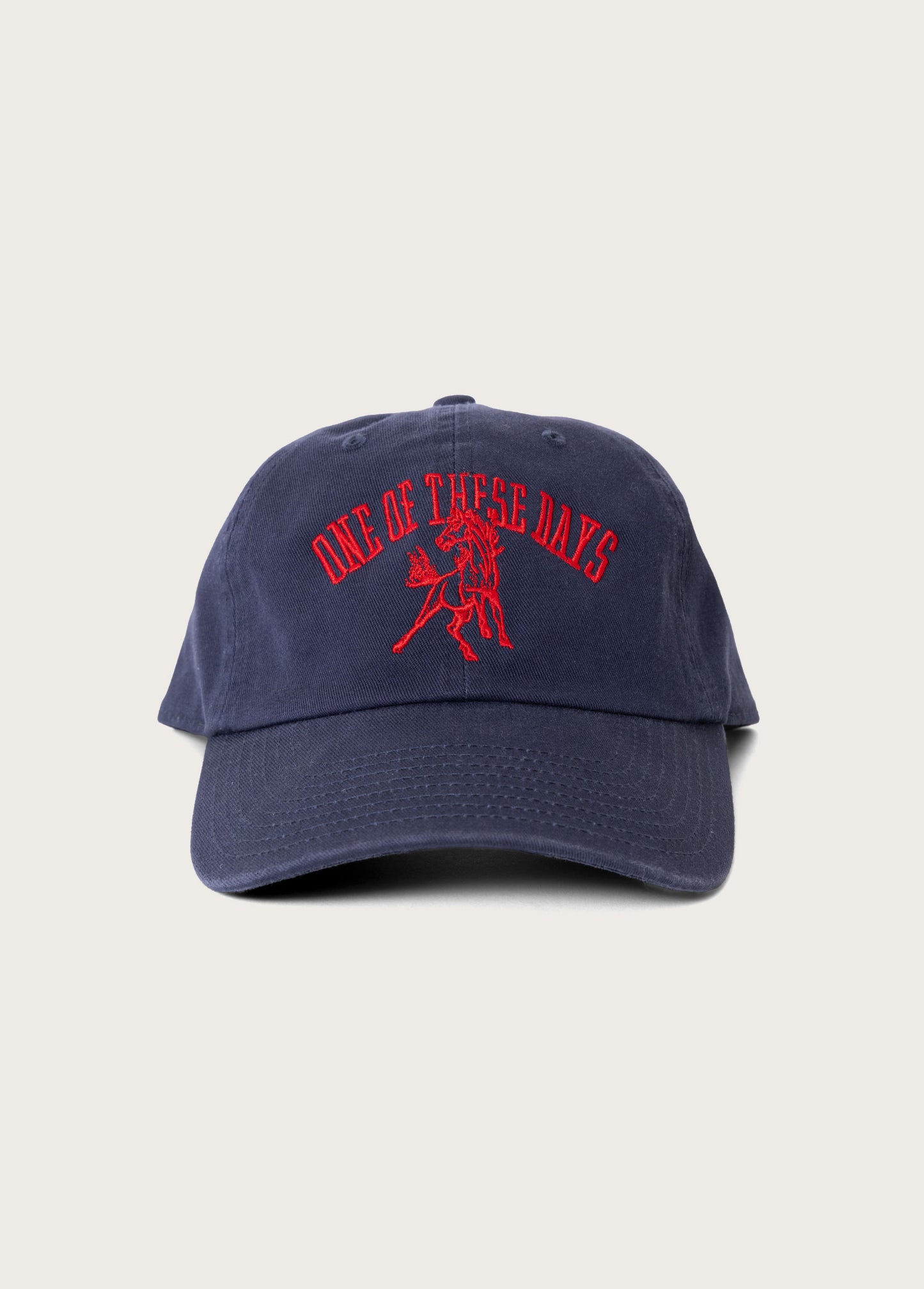 Mustang Athletics 6 Panel Hat | Navy