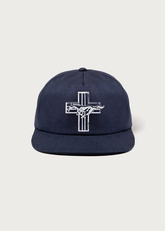 Mustang Cross Hat | Navy