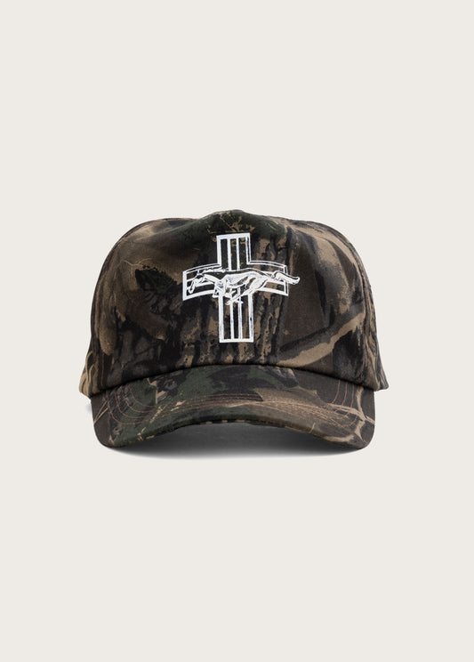 Mustang Cross Hat | Camo